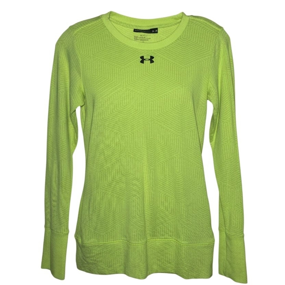 Under Armour Women’s Lime Green Long Sleeve Performance Top